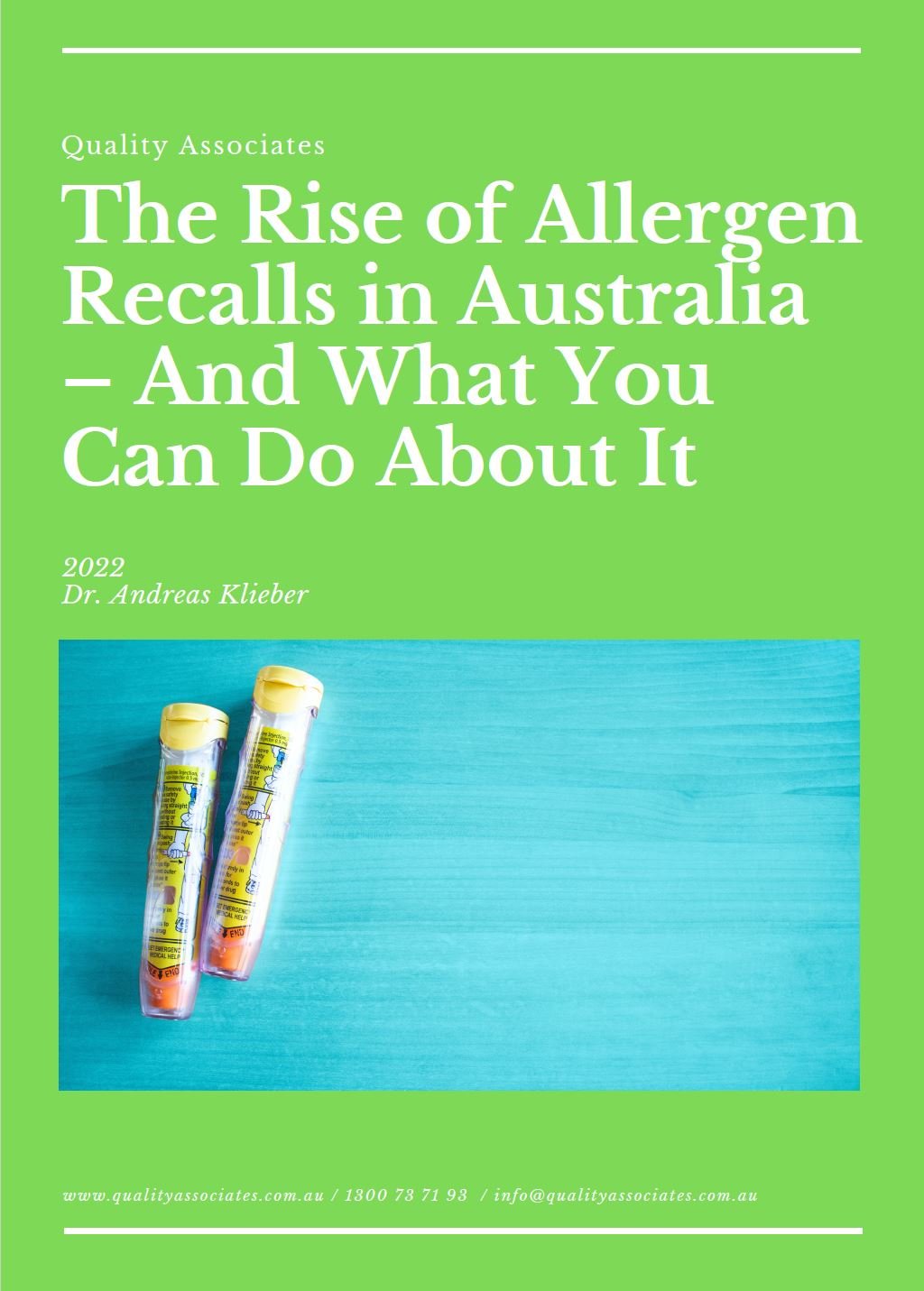 Rise of Allergens Front Cover
